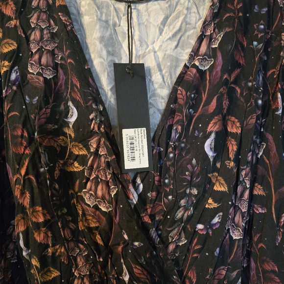 Disturbia 16 Foxglove print dress. - Picture 3 of 3